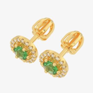 Gold Diamond Forever Earrings